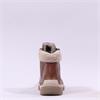 Rieker Wool Cuff Lace And Zip Ankle Boot - Brown